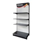 Supermarket rack custom logo gondola rack