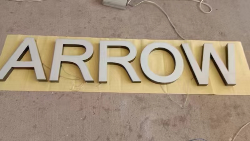 LED Acrylic Fabricated 3D Illuminated Shop Front Dimensional Letters