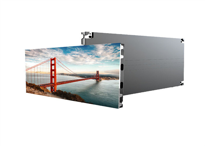Outdoor Full Color Waterproof Steel Cabinet P2.5 Smd1515 LED Rental Screen 3 Years Warranty