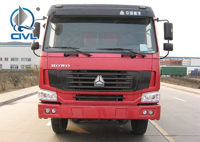 Man Diesel Howo ZZ3317N3067W 8x4 40Ton Dumper Tipper Dump Truck 12 Wheels Dump truck Red color
