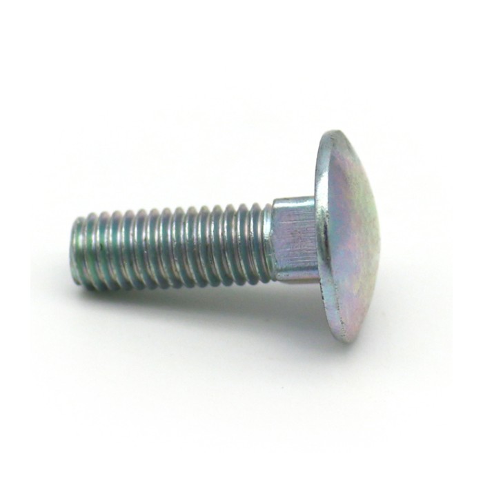 M8 Stainless Steel Din603 Mushroom Head Round Head Square Neck Carriage Bolt With Hex Nut