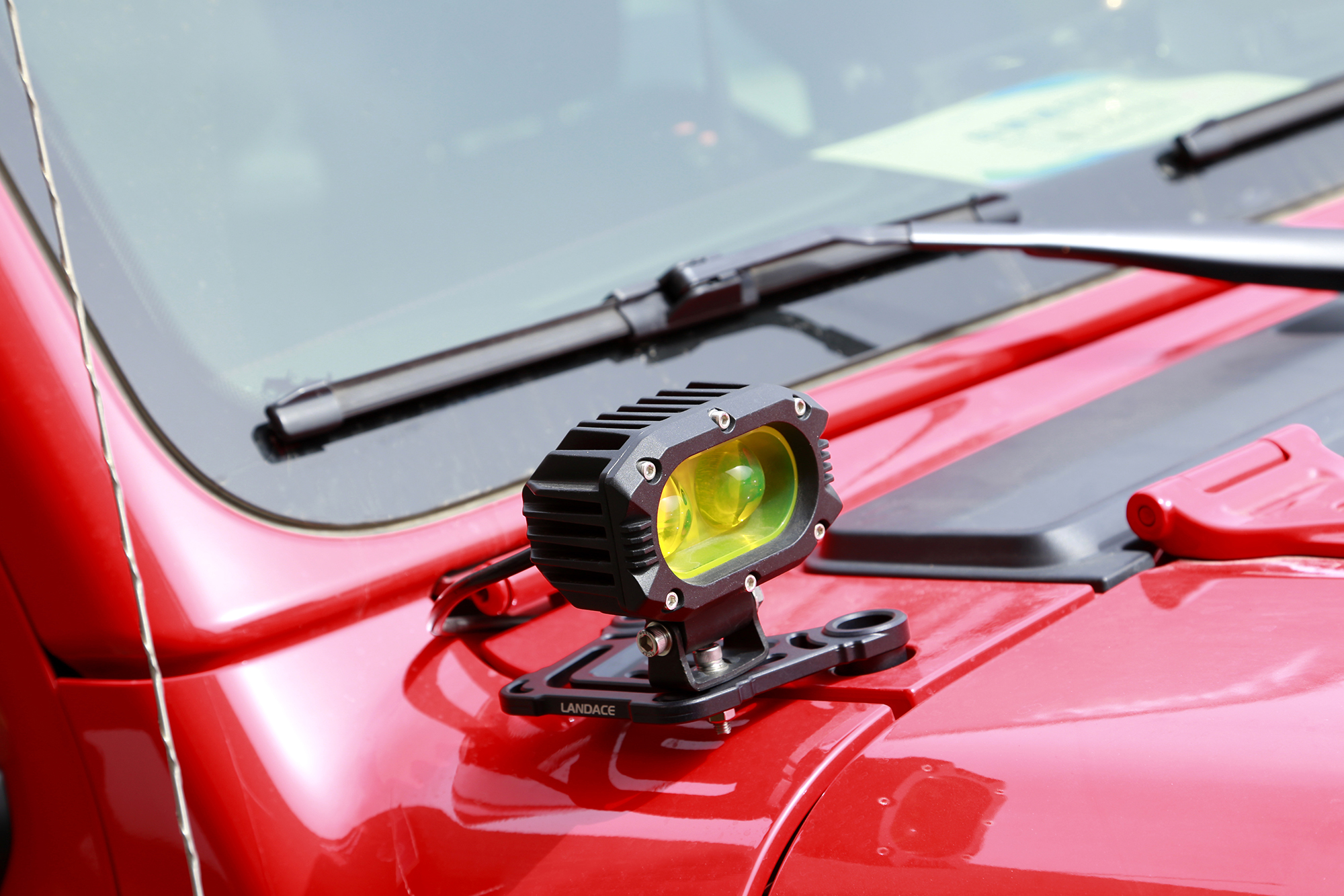 Customizable CNC Machined Light Mounting Brackets for Jeep Wrangler JL and Tank 300