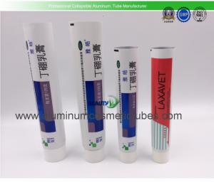 Quality 125ml Pharmaceutical Aluminum Tubes , Custom Logo Aluminum Collapsible Tubes wholesale
