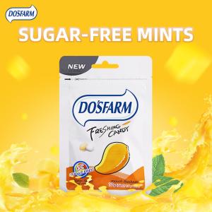 Quality Low Fat Content Sugar Free Mint Candy Small Size Room Temperature Storage Conditions wholesale