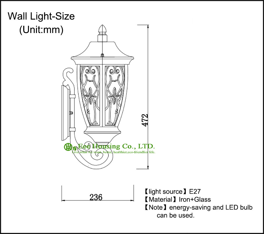 Modern deco art wall lamp Industrial vintage pendant light black/white lighting