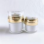 50ml Cosmetic Packaging Plastic Acrylic Airless Pump Cream Jar