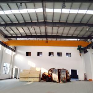 China Foundry Euro 10T Single Girder Overhead Crane Compact Structure on sale