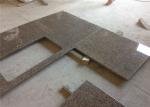 Tropical Brown Granite Prefab Stone Countertops Elegant Appearance