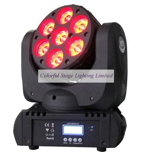 Quality 7x12W OSRAM RGBW 4in1 Stage Lighting wholesale