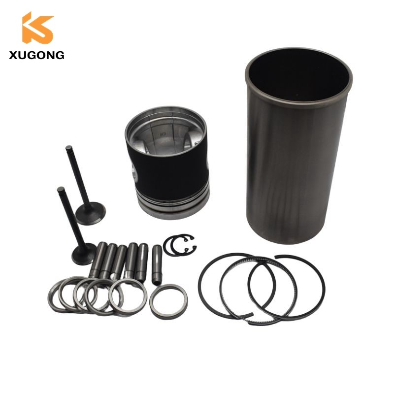 Excavator Engine Parts Liner Kits 65.01201-0050 Piston 65.02501-0507 For D1146/DE08 Engine