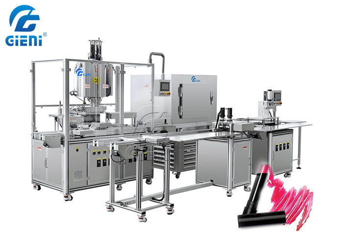 60pcs/min Cosmetic Filling Machine 35 Molds Lipstick Making Machine