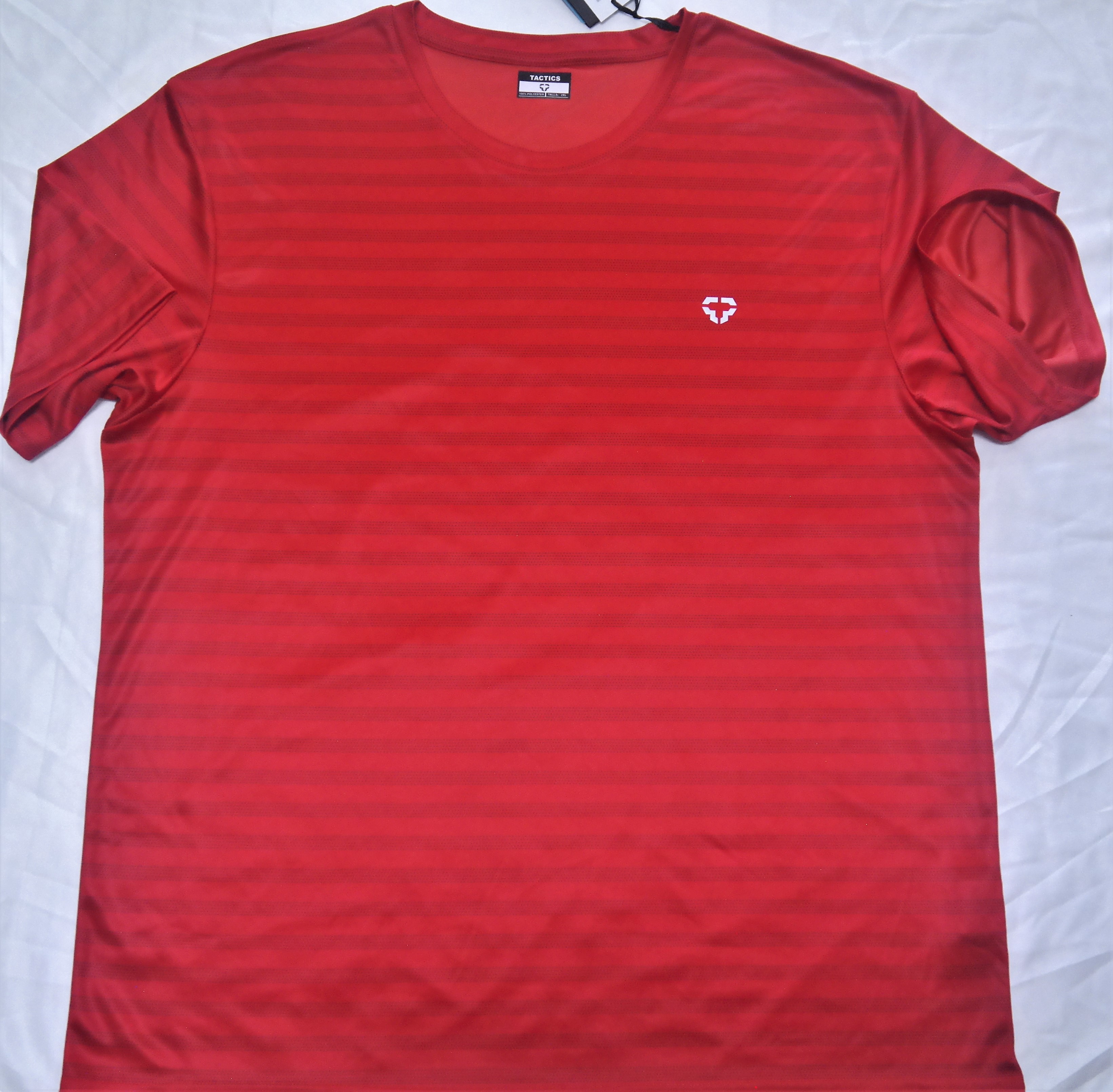 Comfortable 140gsm Fabric Allover Print Half Sleeve Printed Shirts Red