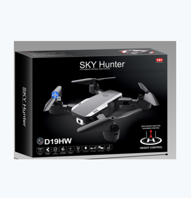 Outdoor 4K HD Aerial Photography Drone with Camera and 2.4G WiFi Transmission Channel
