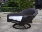Dining Room Black Chair Set , Beach / Pool / Bar Furniture Sets