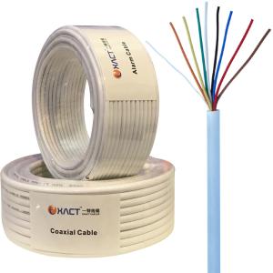 Quality Solid 6x0.5mm Unshielded CCA Alarm Cable for 2/4/6/8/10/12/14/16/18/20 Cores X0.22 wholesale