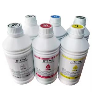 Quality White Textile Pigment DTF Transfer Ink 1000ml for Epson I3200 wholesale