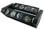 8 Eyes 10w Spider Beam Moving Head Light 14 / 20 Channels , 1-20 Times / Second