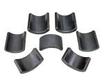 Treadmill Motor ARC Ferrite Magnets -80~150℃ Working Temperature