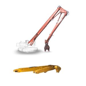 Quality Long Reach Boom High Reach Demolition Boom For Excavator 6-47 Ton wholesale