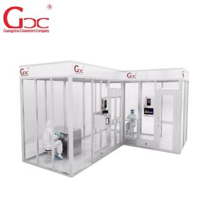 Quality 220V 50Hz Laminar Flow Class 100 Prefabricated Clean Rooms wholesale
