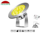 18W DC24V Input IP68 Color Changing Outdoor Led Underwater Lights
