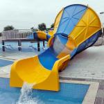 Large Capacity Amusement Park Water Slide Hotel Water Slide Wear Resistance