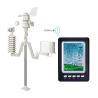 Buy cheap Wireless Household Weather Station With Tipping Bucket Rain Gauge And Wind Speed from wholesalers