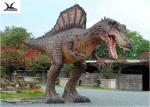 Attractive Animatronic Jurassic Dinosaur Garden Ornaments Mouth Movement With