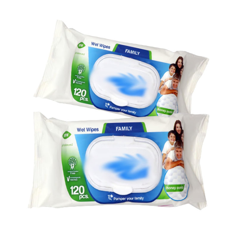 9.6 KW 3300KG Baby Wipe Packing Machine For Plastic Packaging 30-120 Piece