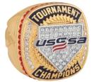 Baseball State USSSA Custom Championship Ring