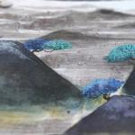 Embroidered Silk Home Furnishing Fabrics Handicraft Curtain Cloth Textiles
