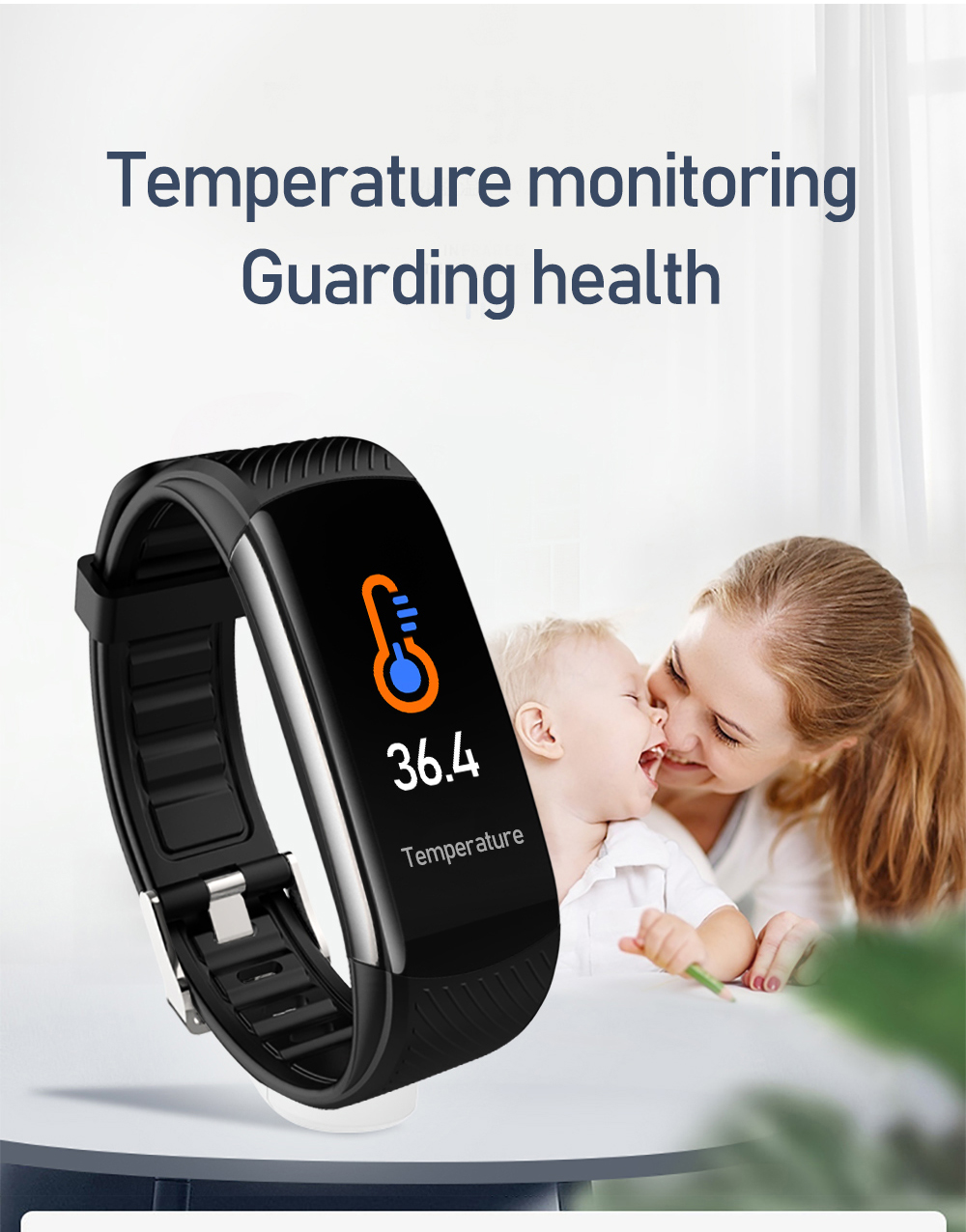 HL6T Smartwatch F10 Android IOS Watch 1.54Inch Smart Sport Health Pedometer