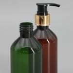 PET 24mm 6.76oz Amber Lotion Bottle