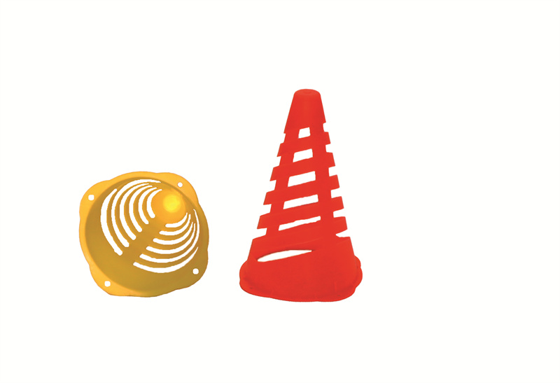 Colorful PP Soccer Training Marking Cones For Speed And Agility In Soccer Football