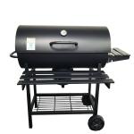 Steel Outdoor Smoker Oven Grill BBQ Charcoal Rotisserie Grill 60*30*30cm Parking