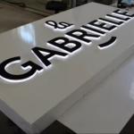 Acrylic LED Backlit Rishang Light Letter Box Signage for Indoor and Outdoor