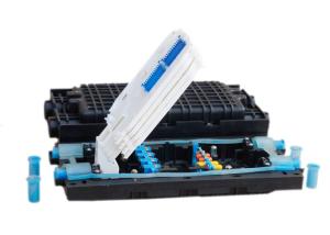 Quality Inline Aerial Splice Enclosure for manhole / Outdoor Fiber Optic Splice wholesale