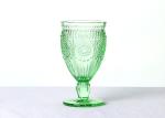 Hotel Leakageless 9cm 300ml Solid Colored Crystal Wine Glasses Solid Red, Lead