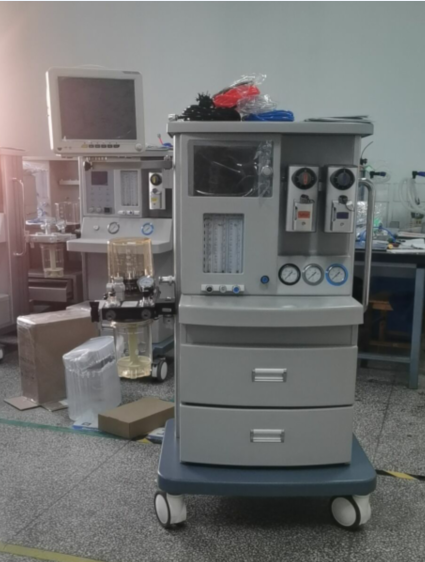 Medical Equipment Anestesia Machine Portable The Anesthesia Machine With Two Vaporizers Veterinary