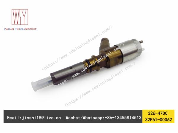 High Quality C6.4 Diesel Fuel Injector 326-4700, 32F61-00062 for Caterpillar