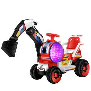 Quality JIAXING Children Toy Fully 6v Electric Excavator Ride on Car for Kids Motor 380*1/380*2 wholesale