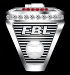 Sport Silver Fantasy Baseball Championship Rings