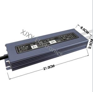 Quality Aluminum Shell IP67 12V / 24V 200w LED Driver ultra small wholesale