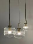 Mid century pendant light retro design glass lampRestaurant Hotel Simple