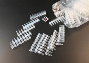 Quality Tamper Proof PCR Tube Centrifuge Plastic with Attached Caps wholesale