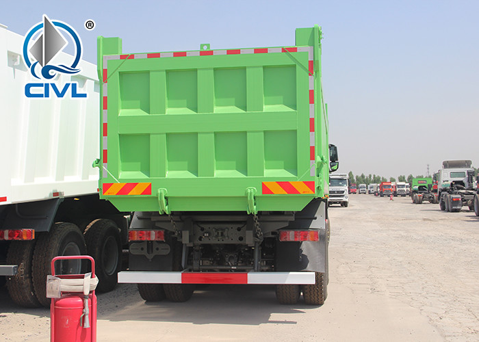 40 Tons Heavy Duty Dump Truck Left Hand Drive , Load Stone And Sand 8x4 New Tipper Truck