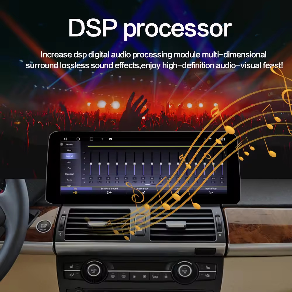 Touch Screen Universal Multimedia Car Audio Stereo Android 13 GPS Navi 12.3 Inch