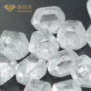Quality D E F Color 4.0-5.0 CT Uncut HPHT Diamond Lab Grown Diamond In Rough For Jewelry wholesale