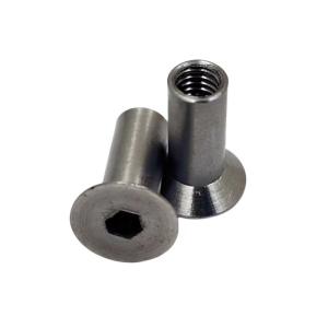 Quality Universal Sport Bike Pedal Stainless Steel Countersunk Sleeve Nut M4 Perfect for Replacement/Repair Demands wholesale