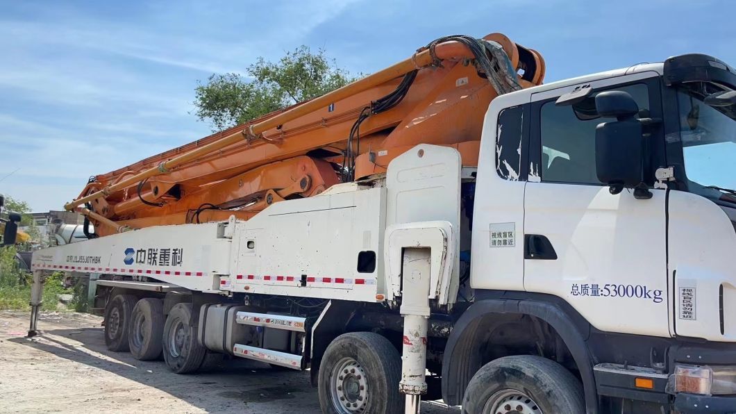 2014 Zml 63m Concrete Pump Truck Concrete Boom Pump Heavy Equipment
